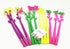 Yansanido Fluent Writting Pen, 12 Pcs 0.5 mm Black Ink Flower Shape Rolling Ball Cute Gel Ink Pen for Student and School Office Supplies (flower)...