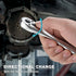 DURATECH 1/4 Ratchet Handle, 90-Tooth Socket Wrench, Reversible Ratchet Wrench, Quick-release...