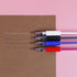 4 Pieces Heat Erase Pens with 40 Heat Erasable Fabric Refills Marking for Sewing, Quilting and Dressmaking(4 Colors)...