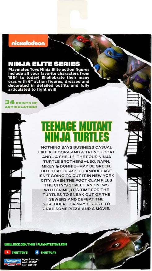 Teenage Mutant Ninja Turtles: Ninja Elite 6" Leonardo in Disguise Figure by Playmates Toys...