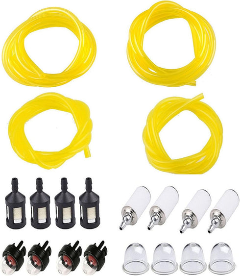 Tygon Fuel Line 4 Sizes 4 Feet ???????????????? ???????? ???????? ???????????? ?????? Compatible with Poulan Weedeater Chainsaw Parts with Snap in...