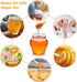 Premium 50-Pack 3 Inch Mini Wooden Honey Dipper Stick, Individually Wrapped,Pefect for Wedding Shower Party Favors Honey Jar spoon or Honey Wands ...