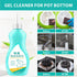 2Pcs Magic Gel Cleaner for Pots and Pans, 150g Stainless Steel Pan Cleaner, Black Pot Bottom Cleaning Gel, Cleaner for Bottom of Pots and Pans, Ge...