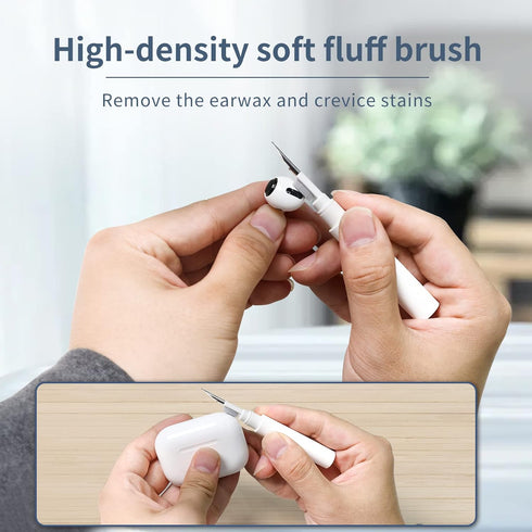 Cleaner Kit for Airpods, Earbuds Cleaning kit for Airpods Pro 1 2 3, Phone Cleaner kit with Brush for Bluetooth Earbuds Cleaner, Wireless Earphone...