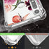 Osophter for Moto G Fast Case Flower Floral for Girls Women Shock-Absorption Flexible TPU Rubber Phone Cover for Motorola Moto G Fast(Purple Flowe...