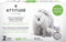 ATTITUDE Reusable Dryer Sheets, Static Eliminator & Fabric Softener, Fragrance-Free Laundry, Made in Canada, 300 Loads, 2 Sheets (1 Pack)...