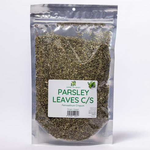 Herb To Body Parsley Leaves C/S | Cut & Sifted | Petroselinum Crispum | Wildcrafted | 4oz...