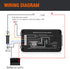 DC Multifunction Battery Monitor Meter, 0-200V 0-100A LCD Display Digital Current Multimeter Voltmeter Ammeter for Cars Rv Solar System...