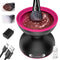 Electric Makeup Brush Cleaner Machine - Portable Automatic USB Makeup Brushes Cleaner -Two Gears Speed and Dehydration Function-with Makeup Brush ...