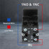 Double Head Push Button with Signal Lamp – On/Off Start/Stop Switch for Home and Industrial Equipment and Mount Panels in Operating Rooms and Dist...