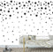 174pcs Mixed Size Star Wall Stickers Home Decor Bedroom Removable Nursery Wall Decals Kids DIY Art Decal JW343 (Black)...
