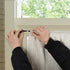 KXLife 2 Pack Adjustable Sticky Self Adhesive 3/8 Inch Sash Curtain Rod for Metal, Wood Doors, 17 to 28 Inch Multi-Use Cafe Sidelight Sash Rods fo...