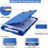 Clipboard a4 Clip File A4 Binder Storage Nursing Clipboard,Heavy Duty Plastic Storage Clipboard with Low Profile Clip,Nursing Clipboard Folder Sid...