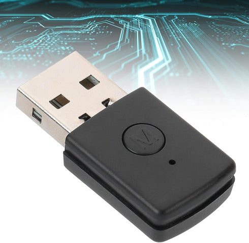 Bluetooth Adapter for , Bluetooth 4.0 USB Dongle Transmitter and Receiver with Mic for Playstation 4 Game Console Gamepad...