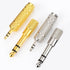 EBOOT 4-Piece Headphone Adapter Set, 6.35mm Male to 3.5mm Female, Metal Construction, 360 Degree Grip Treads...