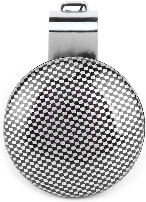 Universal Steering Wheel Knob Carbon Fiber Car Steering Wheel Assist Knob Steering Handle Ball for Car Truck Lorry Tractor(Carbon Fiber)...