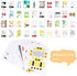 20 Sheets 3D Printer Drawing Molds Paper Stencils for 3D Printing Pen, 40 Patterns and a Clear Plate Set...