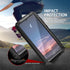 Samsung Galaxy S24 Ultra Metal Case with Kickstand Screen Protector Camera Cover S24 Ultra Sturdy Military Armor Durable Full Body Heavy Duty Shoc...