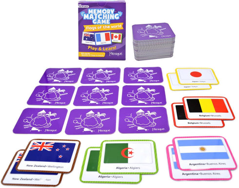 Menique, Flags of The world, Memory matching game...