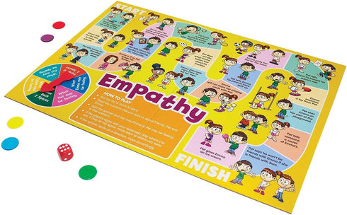 Junior Learning Social Skills Board Games, 4 Games, Ages 5-8, Empathy & Manners, Grade 1-2...