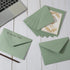 50 Pieces Sage-Green A6 Envelopes Greeting Card Envelopes 6 1/2 x 4 3/4 Inches for 4 x 6 Wedding Invitation Cards, Greeting Cards, Birthday Party ...