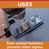Butyl Tape Pads for Heat Tape Clips - Sealant Pads Made To Last & Easy Installation - Use for Roofing (Small) - 10 Pack...