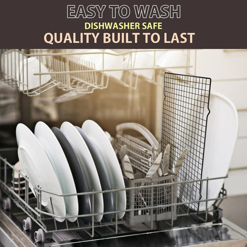 Briout Cooling Rack for Baking, 2-Pack 16x10 Inches Baking Rack, Thick Wire Cookie Rack for Cooking, Roasting, Grilling, Drying, Oven Safe, Fits H...