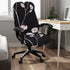 WOMACO Office Chair Covers Stretch Printed Computer Chair Slipover Universal Floral Boss Chair Protector Modern Simplism Style High Back Desk Chai...