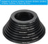 PATIKIL Step Down Rings Set, 9 Pack 82-77mm 77-72mm 72-67mm 67-62mm 62-58mm 58-55mm 55-52mm 52-49mm 49-37mm Filter Adapter Ring for Camera Lenses,...