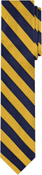Jacob Alexander Stripe Woven Men's Slim 2.75" College Striped Tie...