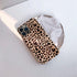 Leopard Cheetah Print Phone Case for iPhone 12 Pro Max 6.7'' Cool Girly Design Soft Flexible Protective Luxury Rubber Gel Back Cover Brown...
