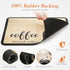 Coffee Mat Coffee Bar Mat,Coffee Pad Coffee Machine Mat,Waterproof Rubber Backing Absorbent Drying Mat,Coffee Maker Mat for Counter,11.8" W x 15.7...