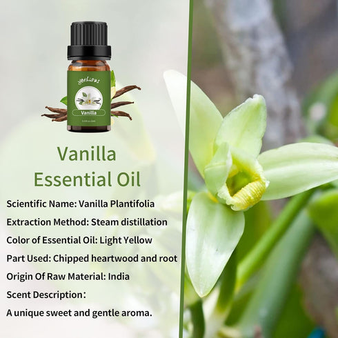 yethious Lavender Vanilla Sandalwood Essential Oil 100% Pure Organic Lavender Oil Essential Oil for Diffuser & Aromatherapy, Skin, Massage...