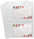 20 Pack Recipe Card Page Protectors, Clear Refill Sheets for 3 Ring Binders, 4" x 6", 2 Pockets Per Page, Holds 4 Cards Per Sheet, Perfect for Rec...