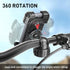 Hiboy Bike Phone Holder, 360° Rotation Adjustable Motorcycle Phone Mount,Bicycle Scooter Handlebar Phone Clip for 5.1" - 6.8" Smartphones......