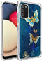 for Galaxy A02S Case(USA Version), Slim Flexible TPU for Girls Women Airbag Bumper Shock Absorption Rubber Soft Silicone Case Cover Fit for Samsun...