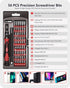UnaMela Electronics Precision Screwdriver Set: 61 in 1 Small Magnetic Repair Tool Kit Mini Screw Driver with Case for Computer, Laptop, PC, iPhone...