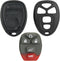 Keyless2Go Replacement for New Shell Case and 5 Button Pad for Remote Key Fob with FCC OUC60270 - Shell ONLY...