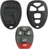 Keyless2Go Replacement for New Shell Case and 5 Button Pad for Remote Key Fob with FCC OUC60270 - Shell ONLY...