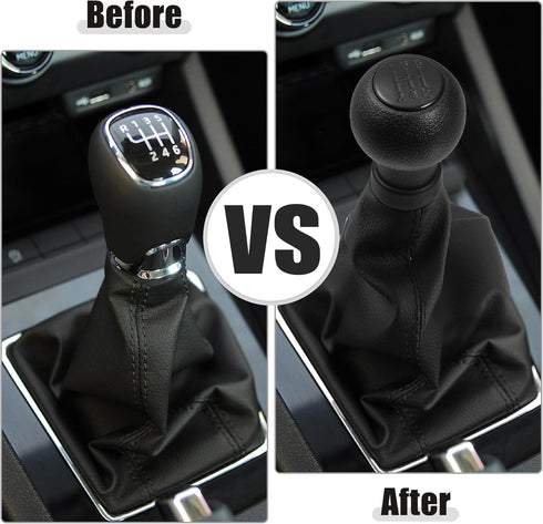 ACROPIX Black Gear Lever Stick Shifter Handle 5 Speed Manual Gear Stick Shift Knob Transmission Fit for Suzuki Swift 05-10 SX4 07-13 ALTO 10-15 - ...