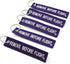 Remove Before Flight Key Chain - 5pcs - Purple...