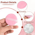 6 Pcs Powder Puffs for Face Powder, Round Makeup Puff Setting Powder Puff Ultra Soft Velour Powder Puff Make Up Sponges for Face Makeup Tools for ...