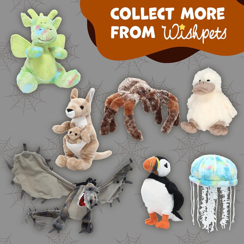 WISHPETS Stuffed Animal - Soft Plush Toy for Kids - 9 Inch Tarantula...