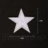 Framendino, 24 Pack White Star Iron on Sewing Appliques Patches Mini 5 Star Embroidered Fabric for Clothing DIY Decorations...