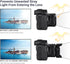 Lens Hood for Canon RF-S 10-18mm F4.5-6.3 IS STM, Reversible Lens Shade Replace Canon EW-53B Lens Hood, Compatible with 49mm Filters and 49mm Lens...