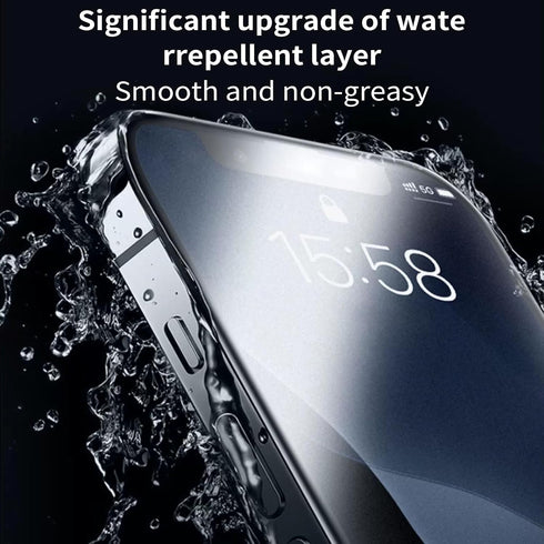 Privacy Anti-Spy 2 pack for iPhone 13 Pro Max6.7 inch Tempered Glass Screen Protector,Bubble Free,9H hardness, anti-fingerprint [auto-align, auto-...