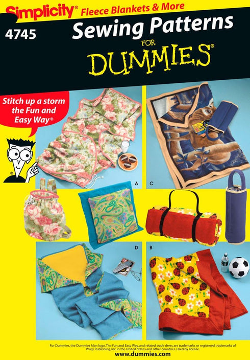 Simplicity Sewing Pattern 4745 Home Decorating, One Size...