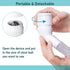 Breathing Exercise Device for Lungs, Breathing Trainer, Mucus Removal with 16/18/20 mm Stainless Steel Balls, White...