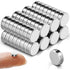 60PCS Small Magnets Round Mini Magnet for Crafts, Small Neodymium Magnets Tiny Magnets 6mm x 2mm Fridge Magnets, Whiteboard Magnets, Refrigerator ...