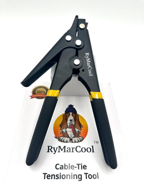 Cable Tie Tensioning Tool Durable Steel, Comfortable Handles, For HVAC and Trades...